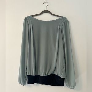 Vero Moda Teal Blouse, Size Medium